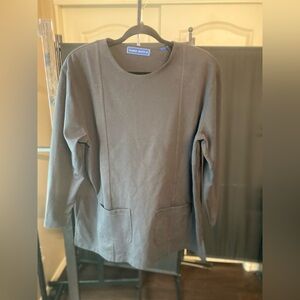 Black Blouse W/ Pockets